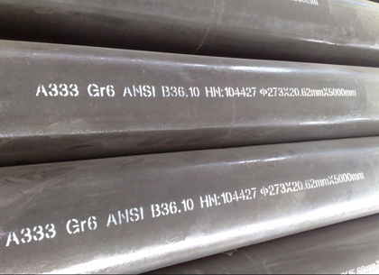 A333Gr6 low temperature pipe